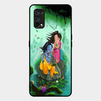 Divine Harmony Radha Krishna Glass Phone Case For Realme 7 Pro