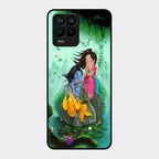 Divine Harmony Radha Krishna Glass Phone Case For Realme 8 Pro