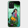 Divine Harmony Radha Krishna Glass Phone Case For Realme C35