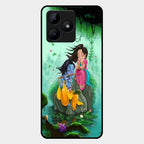 Divine Harmony Radha Krishna Glass Phone Case For Realme C53