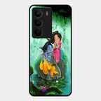 Divine Harmony Radha Krishna Glass Phone Case For Realme C75 5G