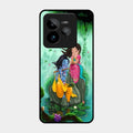 Divine Harmony Radha Krishna Glass Phone Case For Realme Gt 7 Pro