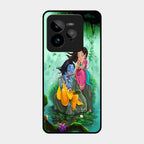 Divine Harmony Radha Krishna Glass Phone Case For Realme Gt 7 Pro