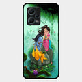 Divine Harmony Radha Krishna Glass Phone Case For Redmi Note 12 5G