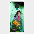 Divine Harmony Radha Krishna Glass Phone Case For Redmi Note 9 Pro Max