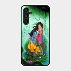 Divine Harmony Radha Krishna Glass Phone Case For Samsung Galaxy A16 5G