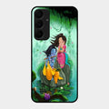 Divine Harmony Radha Krishna Glass Phone Case For Samsung Galaxy A35 5G