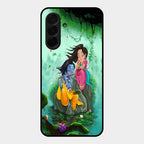Divine Harmony Radha Krishna Glass Phone Case For Samsung Galaxy A36 5G