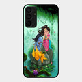 Divine Harmony Radha Krishna Glass Phone Case For Samsung Galaxy F15 5G