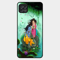 Divine Harmony Radha Krishna Glass Phone Case For Samsung Galaxy F42 5G