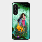 Divine Harmony Radha Krishna Glass Phone Case For Samsung Galaxy F56 5G