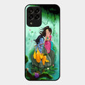 Divine Harmony Radha Krishna Glass Phone Case For Samsung Galaxy M33 5G