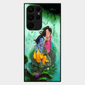 Divine Harmony Radha Krishna Glass Phone Case For Samsung Galaxy S22 Ultra 5G