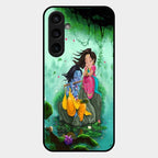 Divine Harmony Radha Krishna Glass Phone Case For Samsung Galaxy S23 Fe 5G