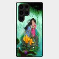 Divine Harmony Radha Krishna Glass Phone Case For Samsung Galaxy S24 Ultra 5G