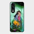Divine Harmony Radha Krishna Glass Phone Case For Vivo T4 Lite 5G