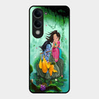 Divine Harmony Radha Krishna Glass Phone Case For Vivo T4 Lite 5G