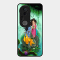 Divine Harmony Radha Krishna Glass Phone Case For Vivo T4 Ultra 5G