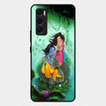 Divine Harmony Radha Krishna Glass Phone Case For Vivo V20 Se