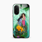 Divine Harmony Radha Krishna Glass Phone Case For Vivo V60e 5G