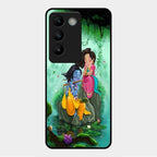 Divine Harmony Radha Krishna Glass Phone Case For Vivo Y200E 5G