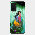 Divine Harmony Radha Krishna Glass Phone Case For Vivo Y75 4G