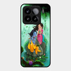 Divine Harmony Radha Krishna Glass Phone Case For Xiaomi 15 5G