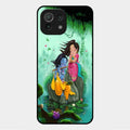 Divine Harmony Radha Krishna Glass Phone Case For Xiaomi Mi 11 Lite