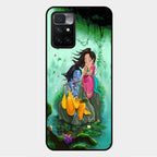 Divine Harmony Radha Krishna Glass Phone Case For Xiaomi Redmi 10 Prime 2022
