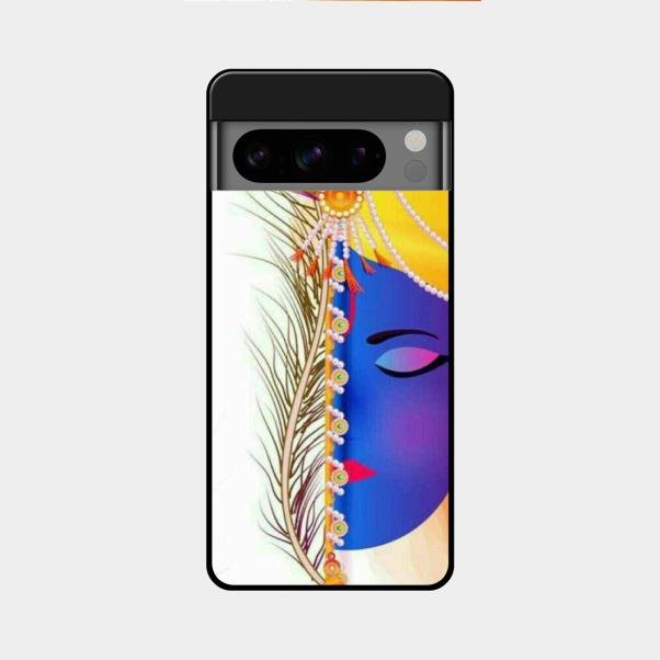 Divine Krishna Silhouette Phone Case For Google Pixel 8 Pro 5G