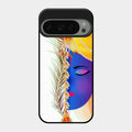 Divine Krishna Silhouette Phone Case For Google Pixel 9 Pro 5G