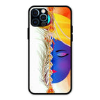 Divine Krishna Silhouette Phone Case For iPhone 12 Pro
