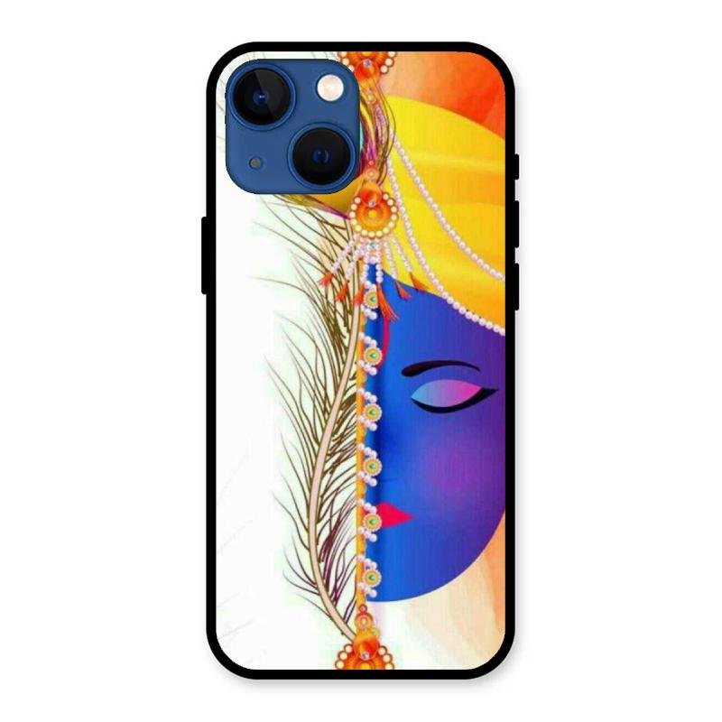 Divine Krishna Silhouette Phone Case For iPhone 13 mini