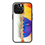 Divine Krishna Silhouette Phone Case For iPhone 13 Pro