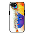 Divine Krishna Silhouette Phone Case For iPhone 16e