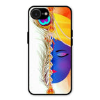 Divine Krishna Silhouette Phone Case For iPhone 16e