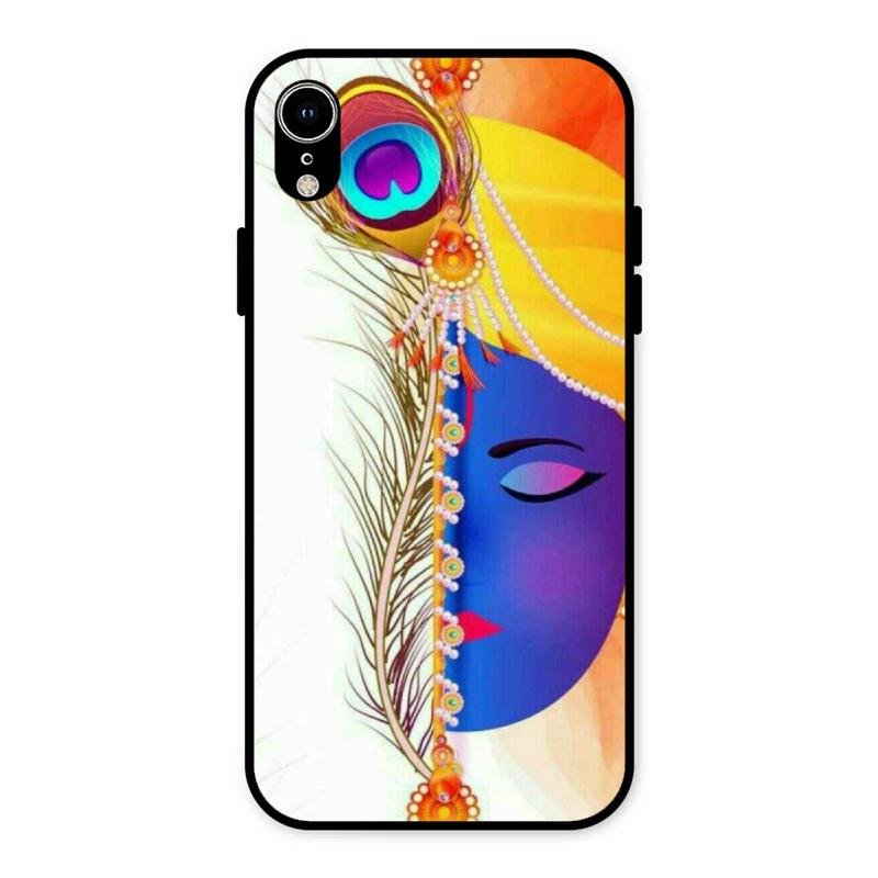 Divine Krishna Silhouette Phone Case For iPhone XR