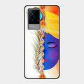 Divine Krishna Silhouette Phone Case For Iqoo 9 5G