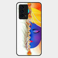 Divine Krishna Silhouette Phone Case For Iqoo Z5 5G