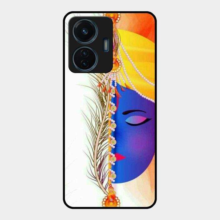 Divine Krishna Silhouette Phone Case For Iqoo Z6 44W