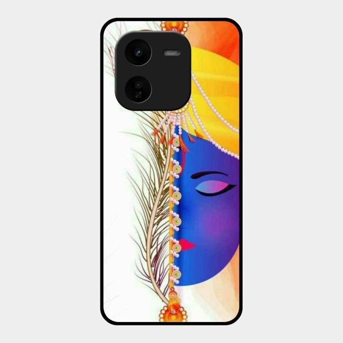 Divine Krishna Silhouette Phone Case For Iqoo Z9X 5G