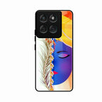 Divine Krishna Silhouette Phone Case For Motorola G57 Power 5G
