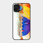 Divine Krishna Silhouette Phone Case For Nothing Phone 1