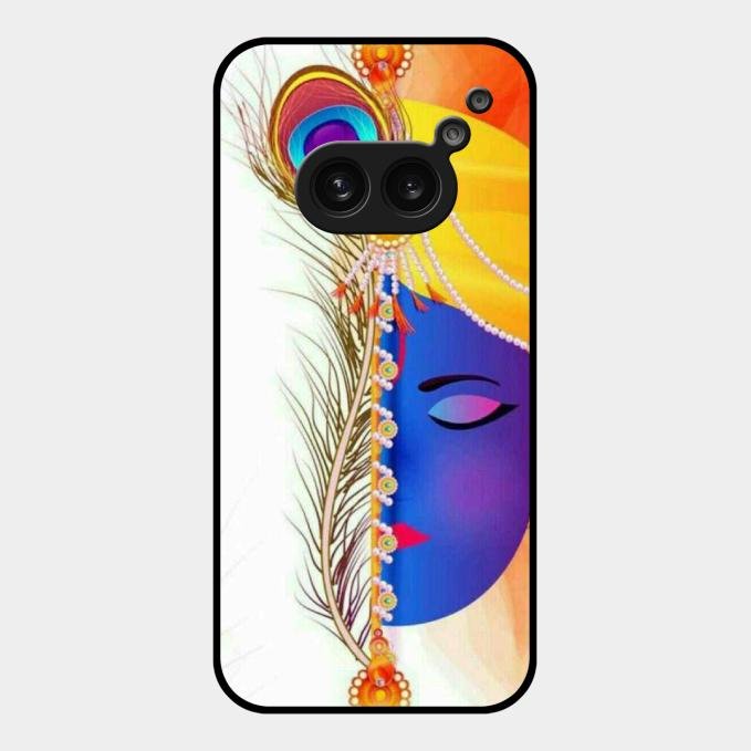 Divine Krishna Silhouette Phone Case For Nothing Phone 2A 5G