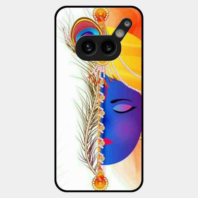 Divine Krishna Silhouette Phone Case For Nothing Phone 2A Plus