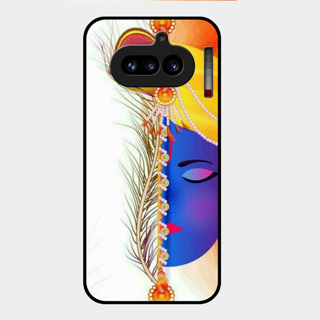 Divine Krishna Silhouette Phone Case For Nothing Phone 4A 5G
