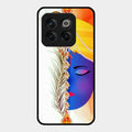 Divine Krishna Silhouette Phone Case For Oneplus 10T 5G
