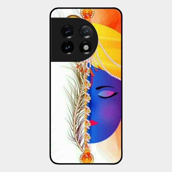 Divine Krishna Silhouette Phone Case For Oneplus 11 5G
