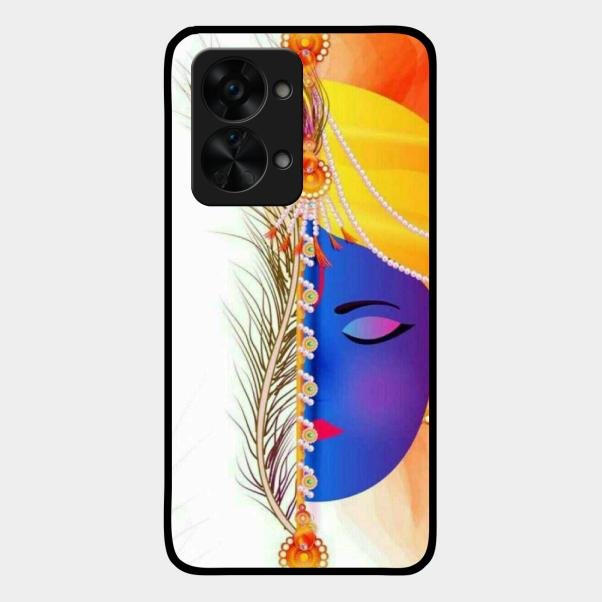 Divine Krishna Silhouette Phone Case For Oneplus Nord 2T 5G