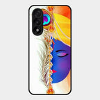 Divine Krishna Silhouette Phone Case For Oneplus Nord 5 5G